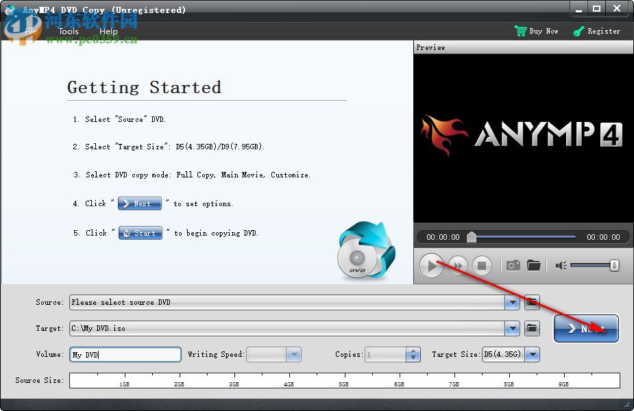 AnyMP4 DVD Copy(DVD拷贝软件) 3.1.30 官方版
