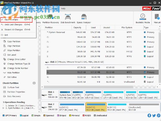 MiniTool Partition Wizard(磁盘分区管理工具)