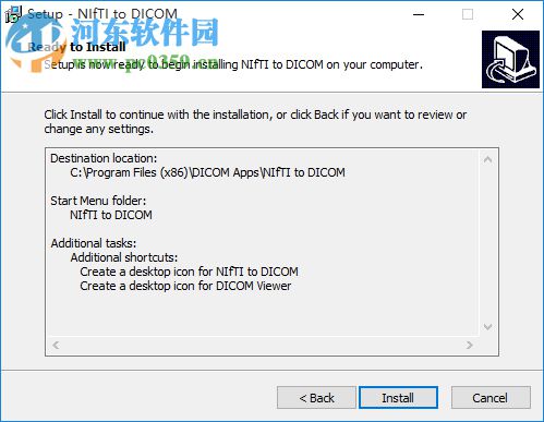 NIFTI到DICOM转换工具(NIfTI to DICOM ) 1.10.5 官方版