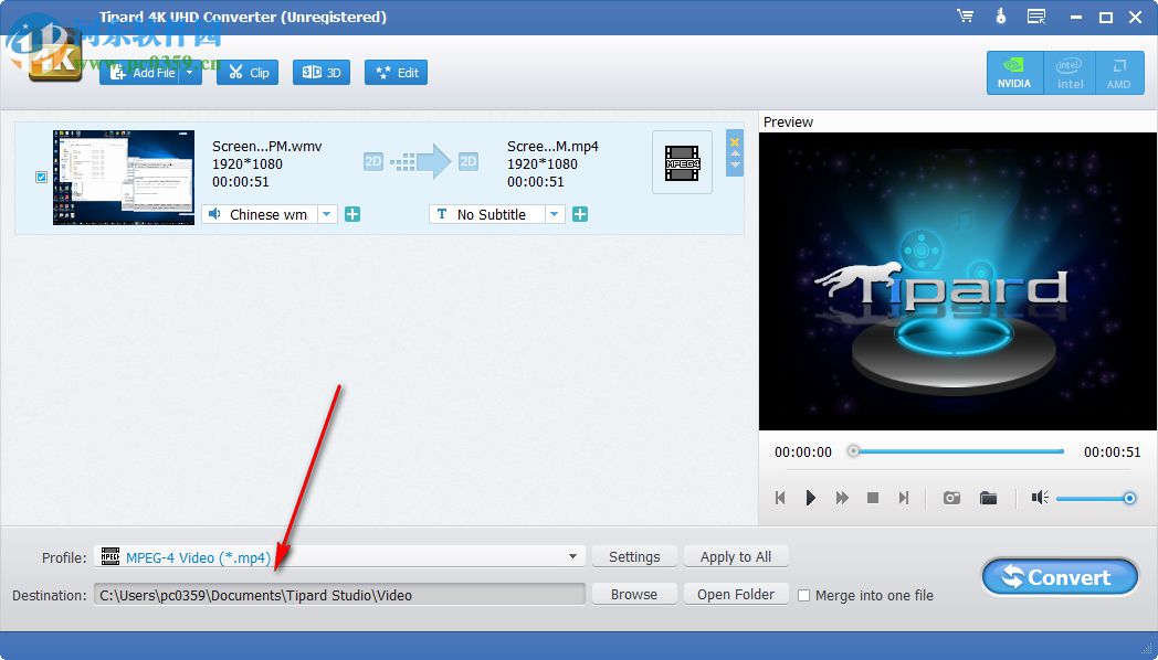 Tipard 4K UHD Converter(4K视频转换器)