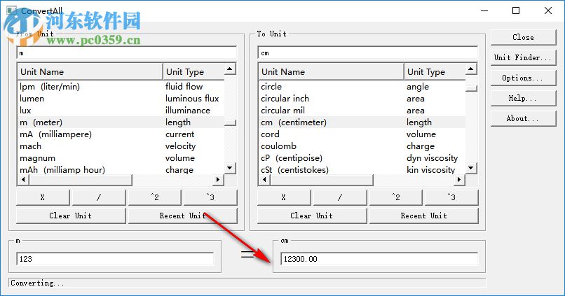 ConvertAll(万能单位转换工具) 1.4.2 免费版