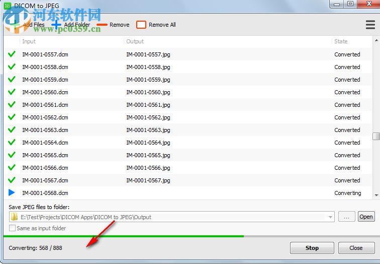 DICOM to JPEG(dicom转jpg软件) 1.10.5 官方版