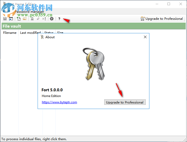 Fort File encryption(文件加密软件) 5.0.0 中文版