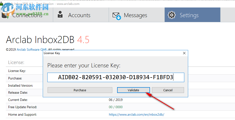 Arclab Inbox2DB(数据库分析工具) 4.5 免费版