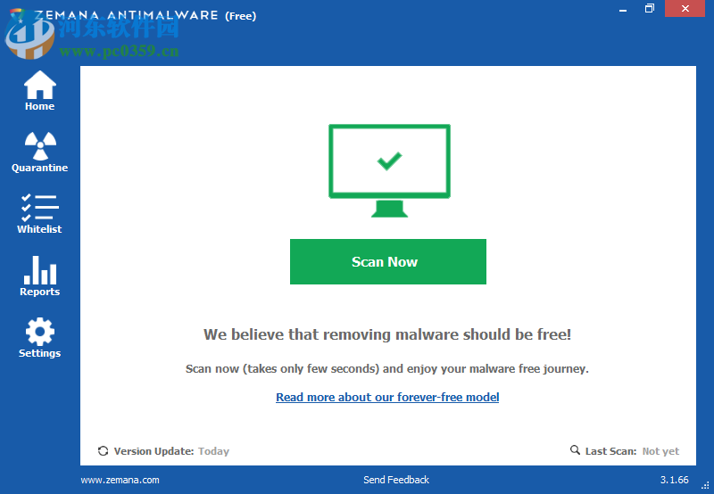 Zemana AntiMalware Free(反恶意软件扫描工具) 3.1.66 免费版