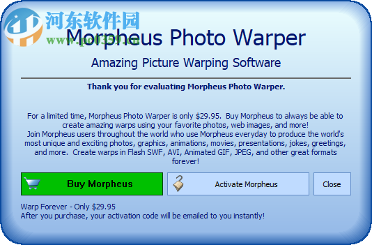 Morpheus Photo Warper(照片变形软件) 3.17 官方版