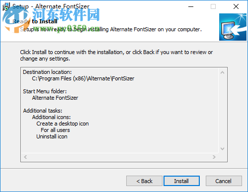 win10字体修复工具(Alternate FontSizer)