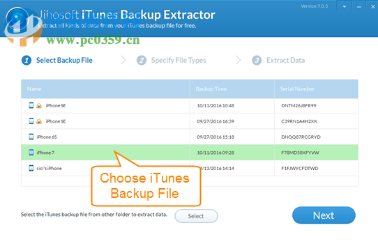 Jihosoft iTunes Backup Extractor(iTunes备份提取器) 7.4.6.0 官方版