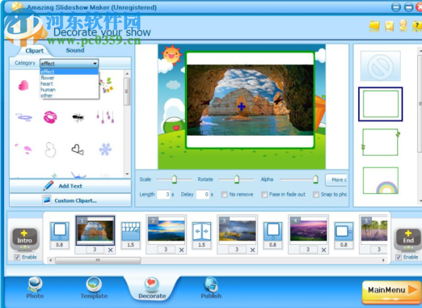 Amazing Slideshow Maker(幻灯片制作软件) 4.1.0 官方版