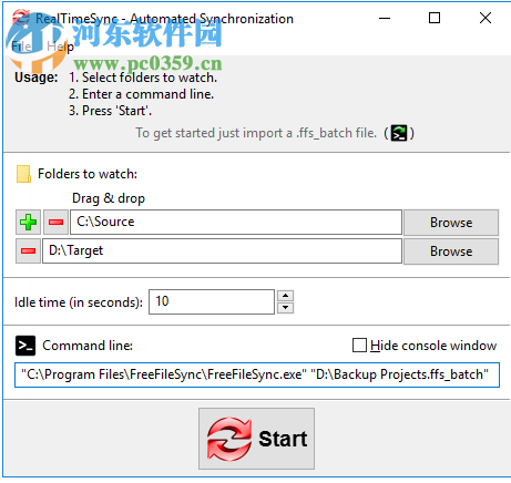 RealTimeSync(自动同步工具) 9.9 色免费版