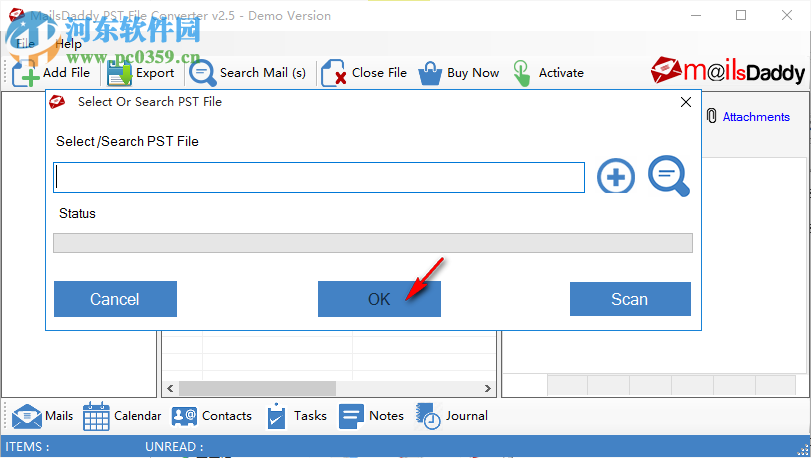 MailsDaddy PST File Converter(PST格式转换器) 1.0 官方版