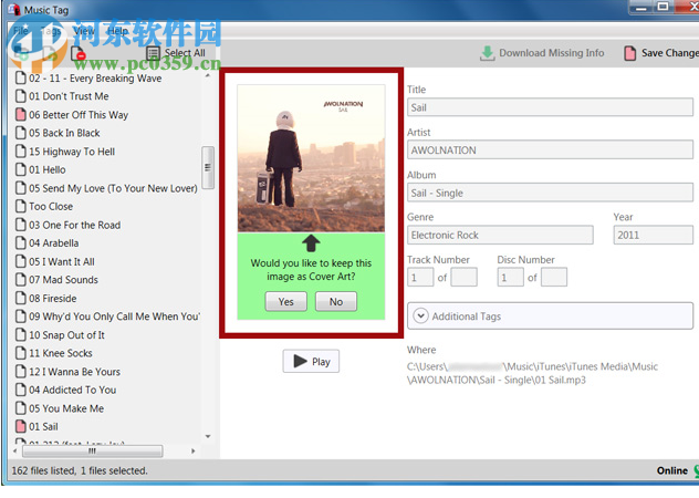 Music Tag(音乐标签软件) 2.08 官方版