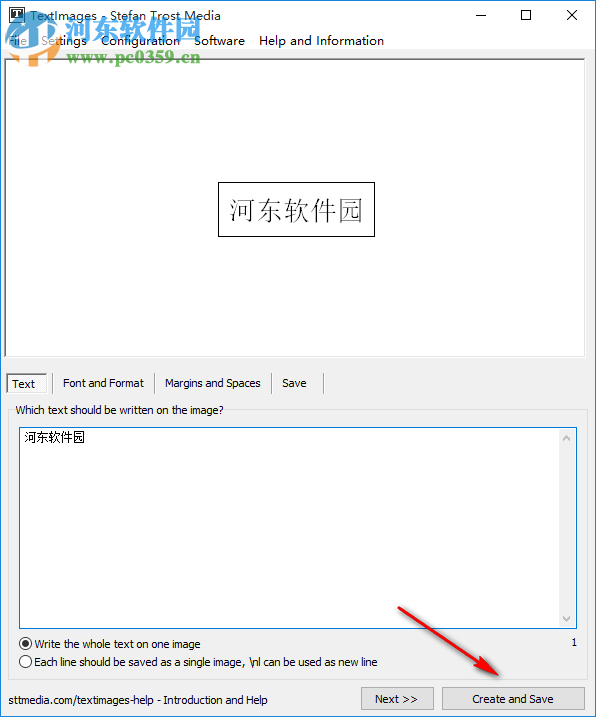 TextImages(文字转图片软件) 1.1 免费版