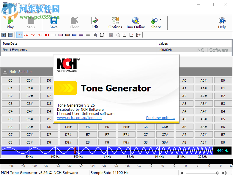 NCH Tone Generator(音调发生器) 3.26 官方版