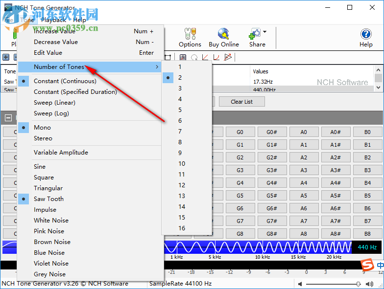NCH Tone Generator(音调发生器) 3.26 官方版