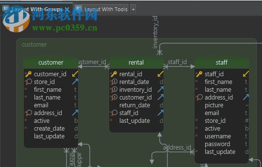 数据库ER图绘制工具(DbSchema) 8.1.8 官方版