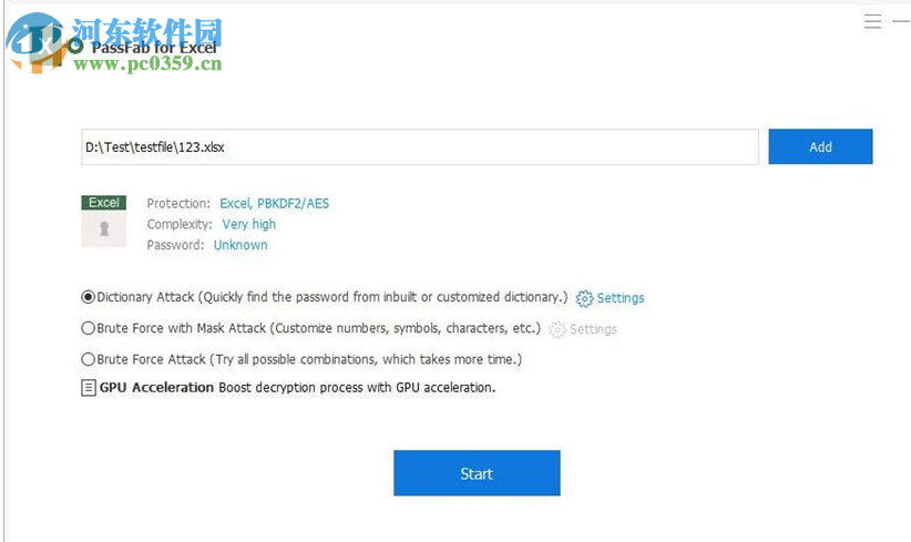 PassFab for Excel(excel密码恢复软件) 8.4.0.6 中文破解版