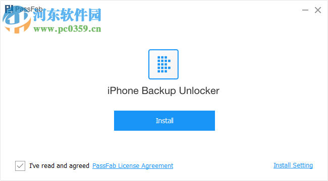 Passfab iPhone Backup Unlocker(苹果备份解锁工具) 2.4.0.1 官方版