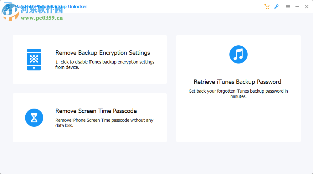 Passfab iPhone Backup Unlocker(苹果备份解锁工具) 2.4.0.1 官方版