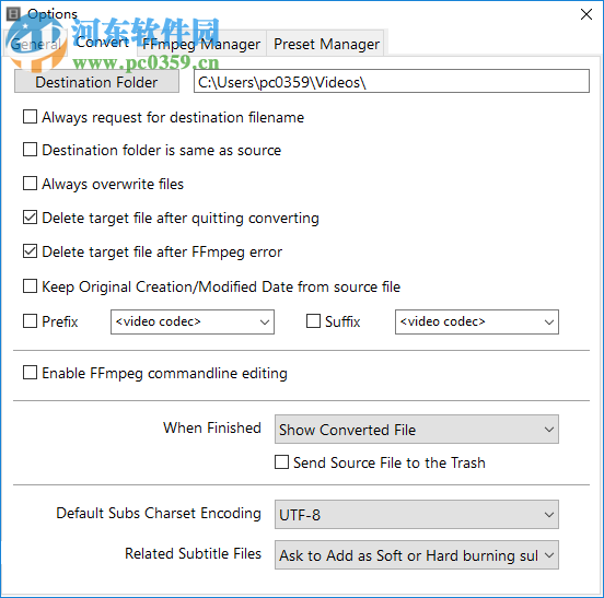 myFFmpeg 3.6.3 官方版