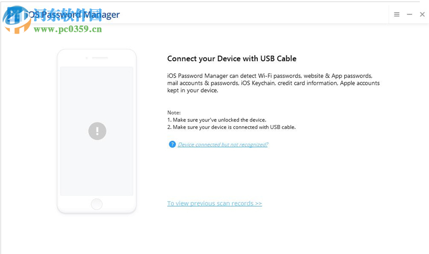 PassFab iOS Password Manager(iOS密码管理软件) 1.2.0 官方版