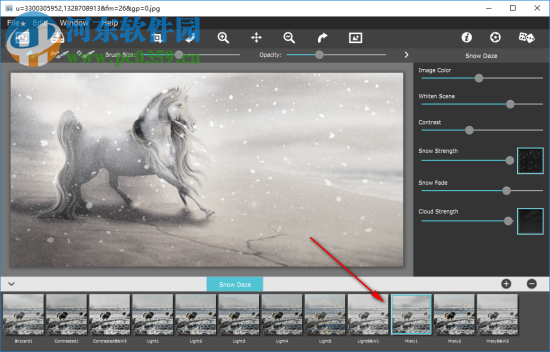 Snow Daze(照片雪景效果添加软件) 1.20 官方版