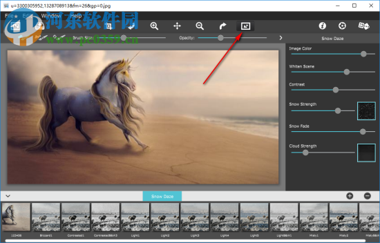 Snow Daze(照片雪景效果添加软件) 1.20 官方版