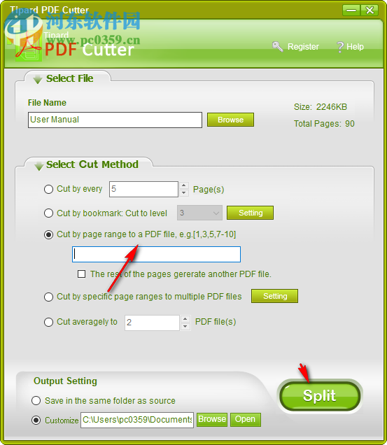 Tipard PDF Cutter(PDF文件分割工具) 3.0.36 官方版