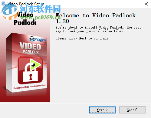 Video Padlock视频文件加密工具 1.2 免费版