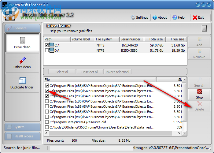 Prosto Disk Cleaner(磁盘清理工具) 2.2 官方最新版