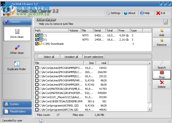 Prosto Disk Cleaner(磁盘清理工具) 2.2 官方最新版