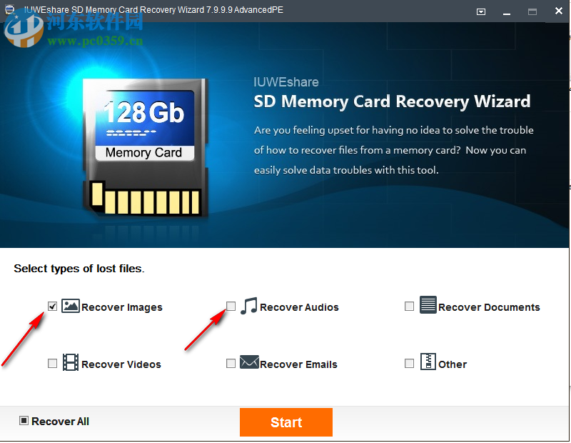 IUWEshare Free SD Memory Card Recovery(免费SD卡数据恢复软件) 7.9.9.9 免费版