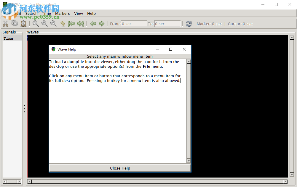 GTKWave(波形文件查看工具) 3.3.94 绿色版