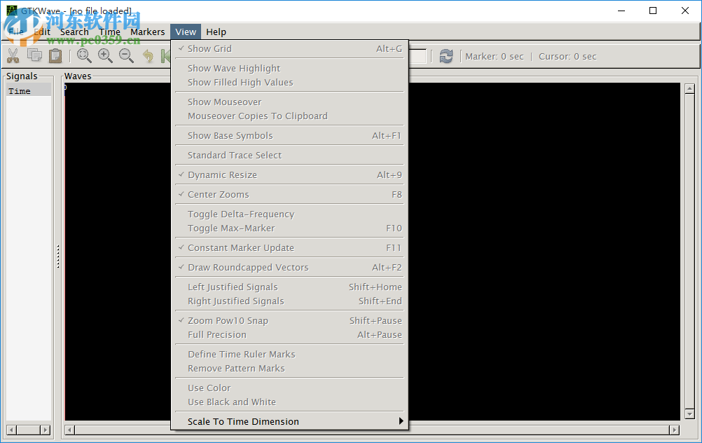 GTKWave(波形文件查看工具) 3.3.94 绿色版