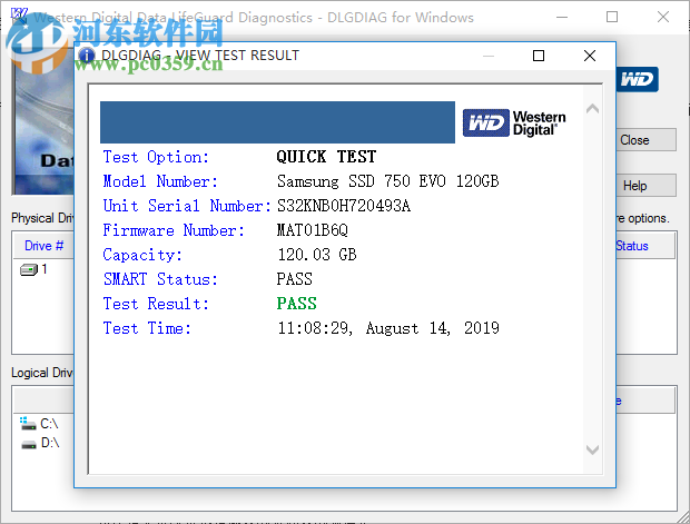 Western Digital(西部数据硬盘修复工具) 1.0 官方版