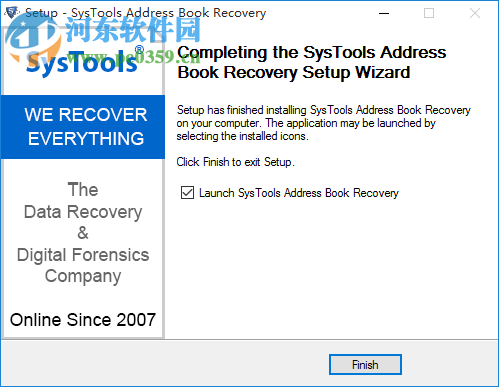 SysTools Address Book Recovery(通讯簿恢复软件) 2.0 官方版