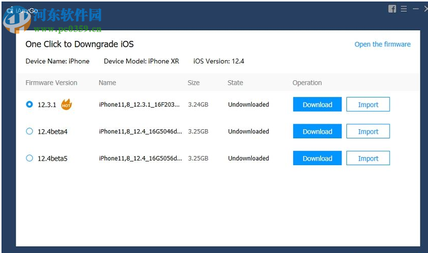 iAnyGo(iOS系统回滚工具) 1.3.1 官方版