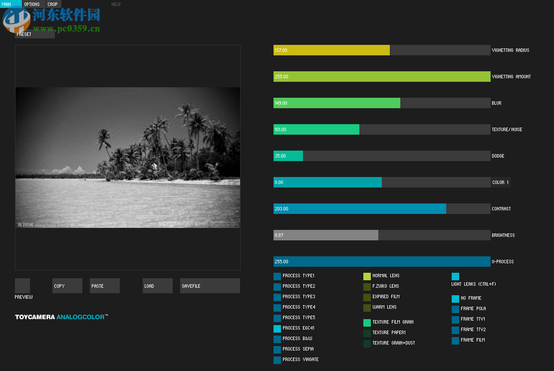 ToyCamera AnalogColor(LOMO调色软件) 0.7.7.2 官方版