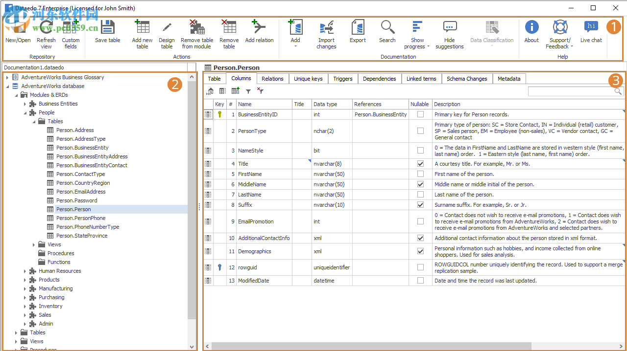 Dataedo(数据库文档工具) 7.3.0 免费版
