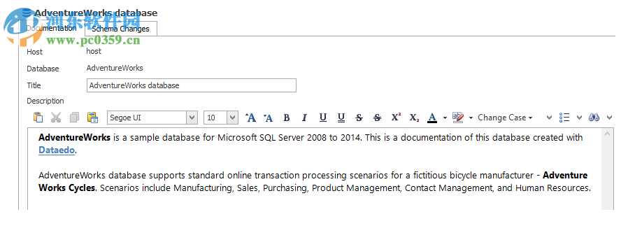 Dataedo(数据库文档工具) 7.3.0 免费版