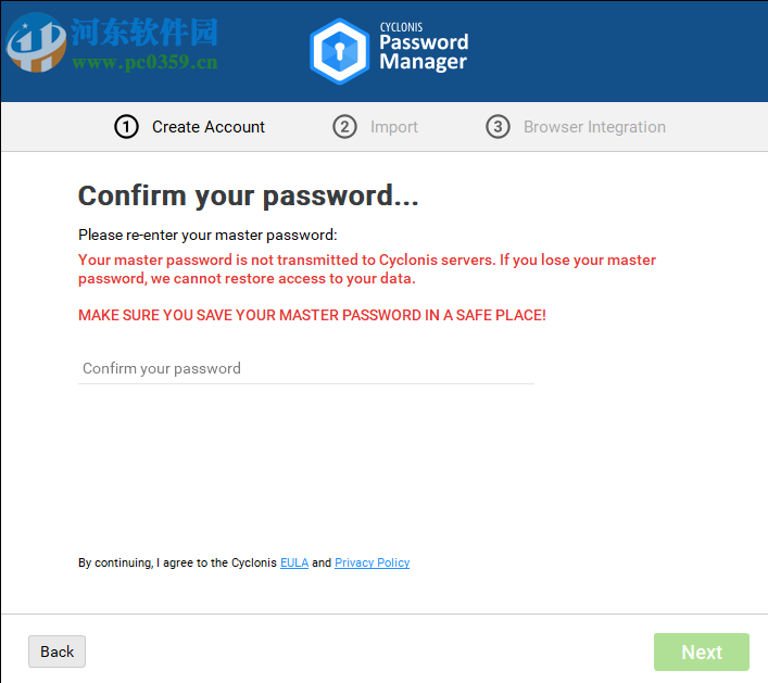 Cyclonis Password Manager(密码管理软件) 1.4.0.86 官方版