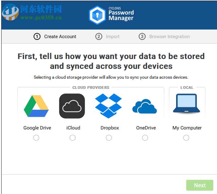 Cyclonis Password Manager(密码管理软件) 1.4.0.86 官方版