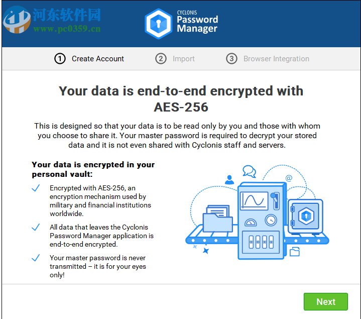 Cyclonis Password Manager(密码管理软件) 1.4.0.86 官方版