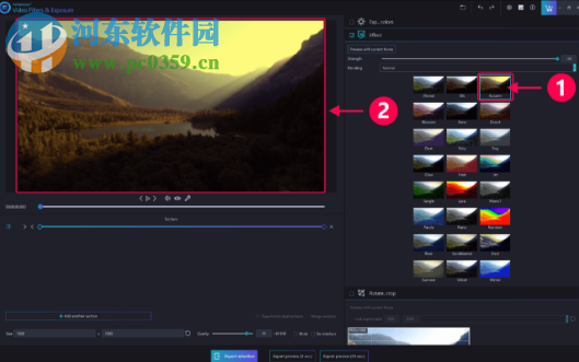 Ashampoo Video Filters and Exposure(视频处理软件) 1.0.0 官方版
