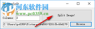 ImgSplit(图片分割软件) 1.0 绿色版