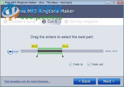 Free MP3 Ringtone Maker(免费的MP3手机铃声软件) 2.4 免费版