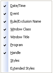 窗口菜单管理软件(Actual Window Menu) 8.14 中文版