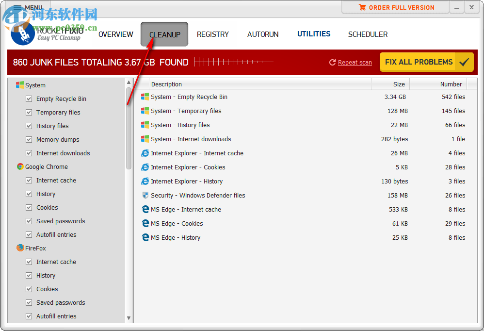 RocketFixio(系统文件卸载清理工具) 4.0 官方版