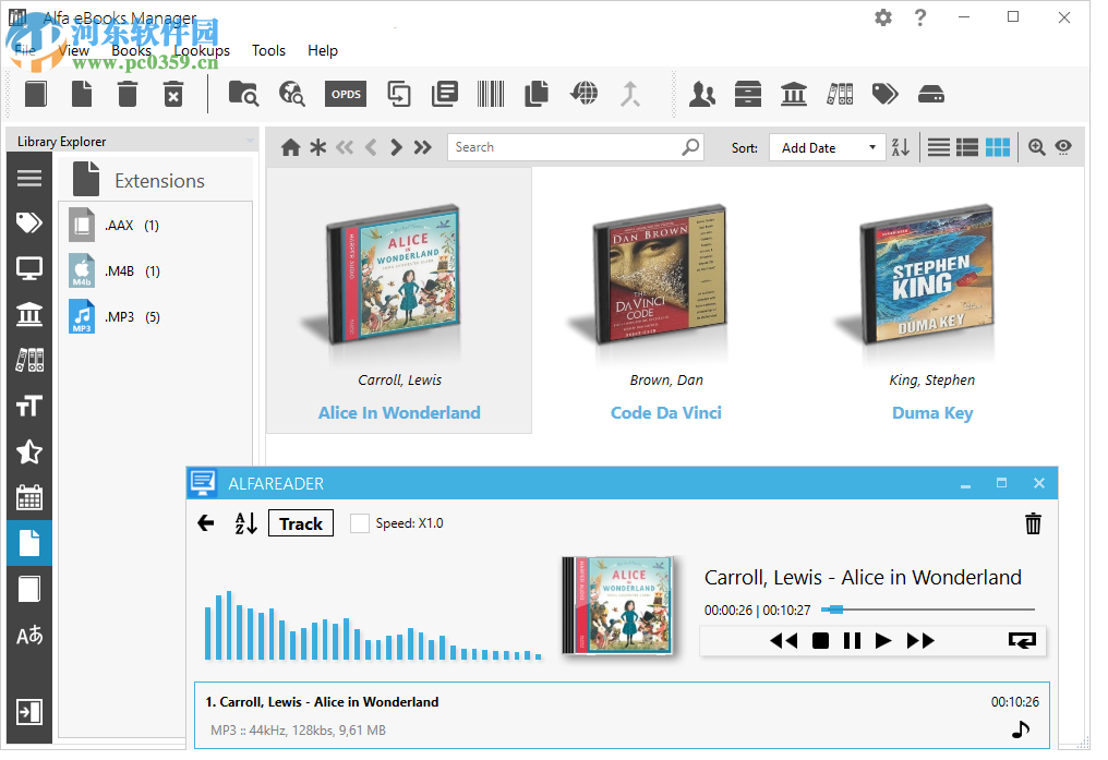 Alfa eBooks Manager(电子书管理工具)