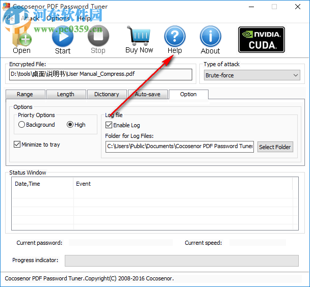 Cocosenor PDF Password Tuner(PDF密码恢复工具) 3.1.0 官方版